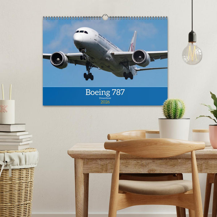 Boeing 787 Kalender (CALVENDO Wandkalender 2026)