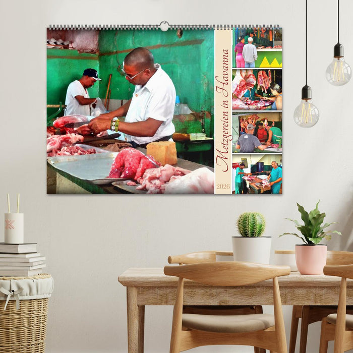 Metzgereien in Havanna (CALVENDO Wandkalender 2026)