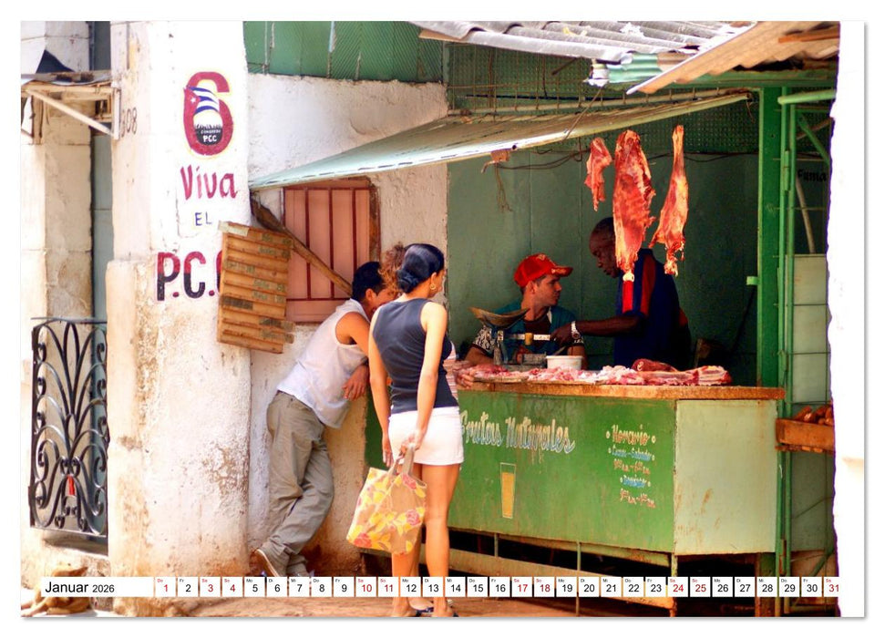 Metzgereien in Havanna (CALVENDO Premium Wandkalender 2026)