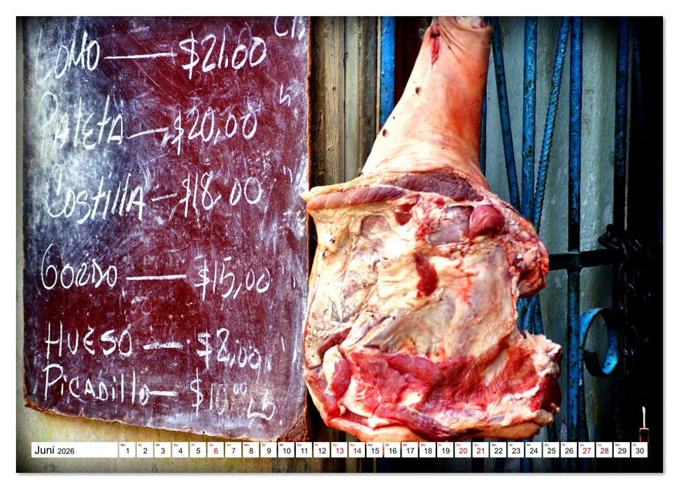 Metzgereien in Havanna (CALVENDO Premium Wandkalender 2026)