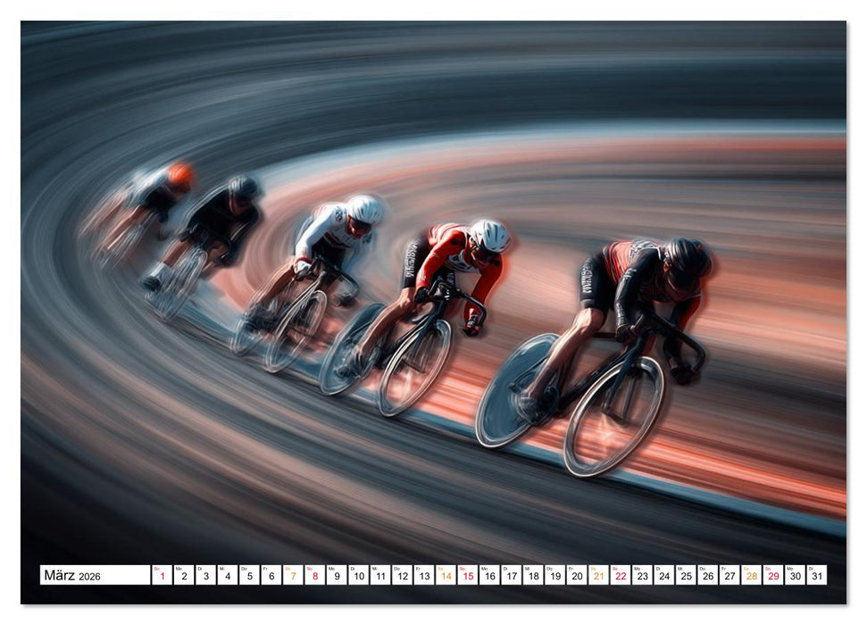 Radsport – Vom Training zum Triumph (CALVENDO Wandkalender 2026)
