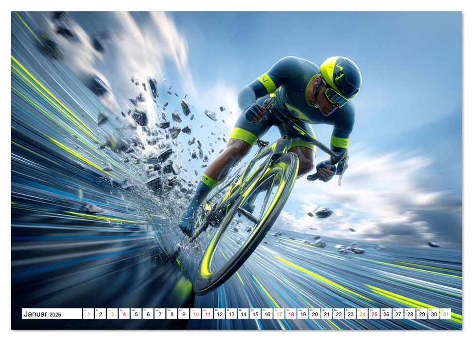 Radsport – Vom Training zum Triumph (CALVENDO Premium Wandkalender 2026)