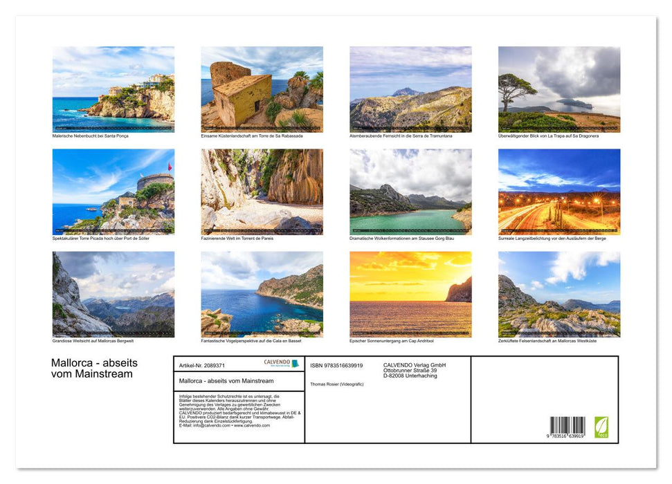 Mallorca - abseits vom Mainstream (CALVENDO Wandkalender 2026)