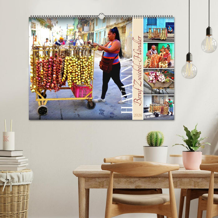 HAVANNA - Beruf Zwiebel-Händler (CALVENDO Wandkalender 2026)