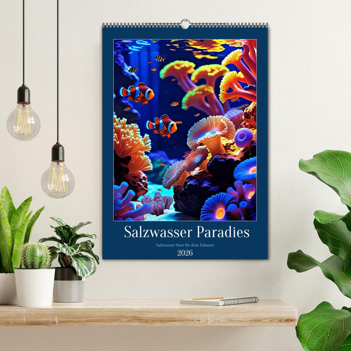 Salzwasser Paradies (CALVENDO Wandkalender 2026)