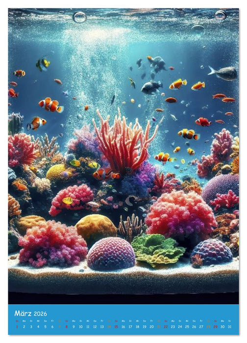 Salzwasser Paradies (CALVENDO Wandkalender 2026)
