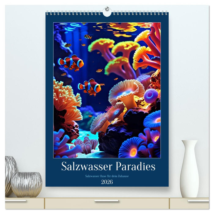 Salzwasser Paradies (CALVENDO Premium Wandkalender 2026)