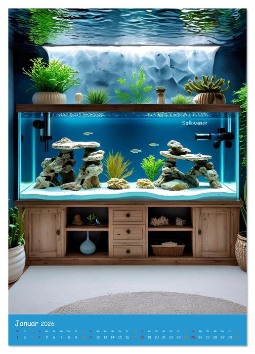 Salzwasser Paradies (CALVENDO Premium Wandkalender 2026)