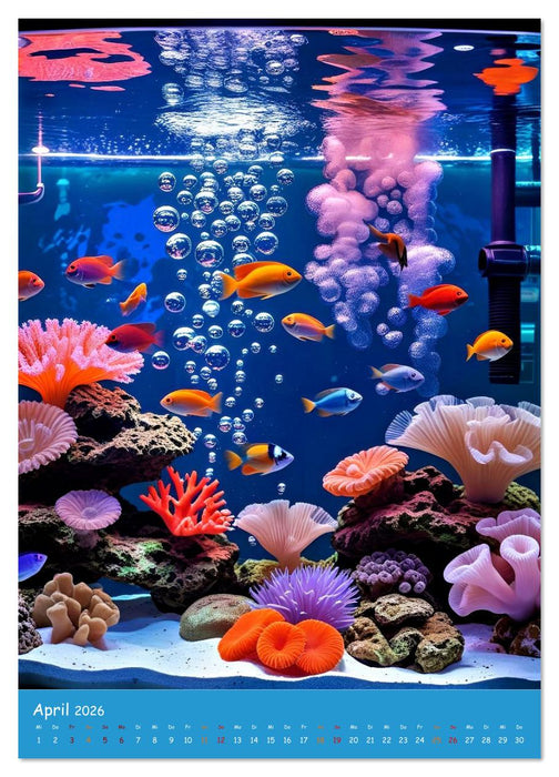 Salzwasser Paradies (CALVENDO Premium Wandkalender 2026)