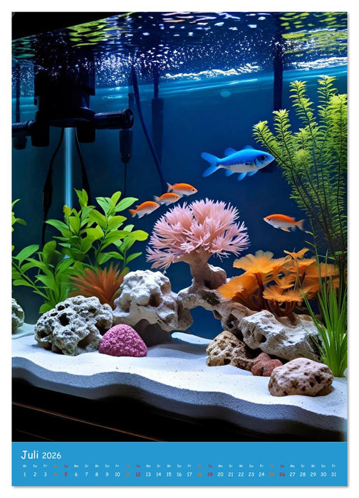 Salzwasser Paradies (CALVENDO Premium Wandkalender 2026)