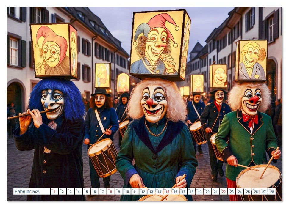 Typisch Schweiz (CALVENDO Premium Wandkalender 2026)