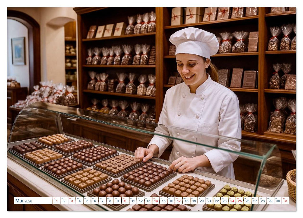 Typisch Schweiz (CALVENDO Premium Wandkalender 2026)