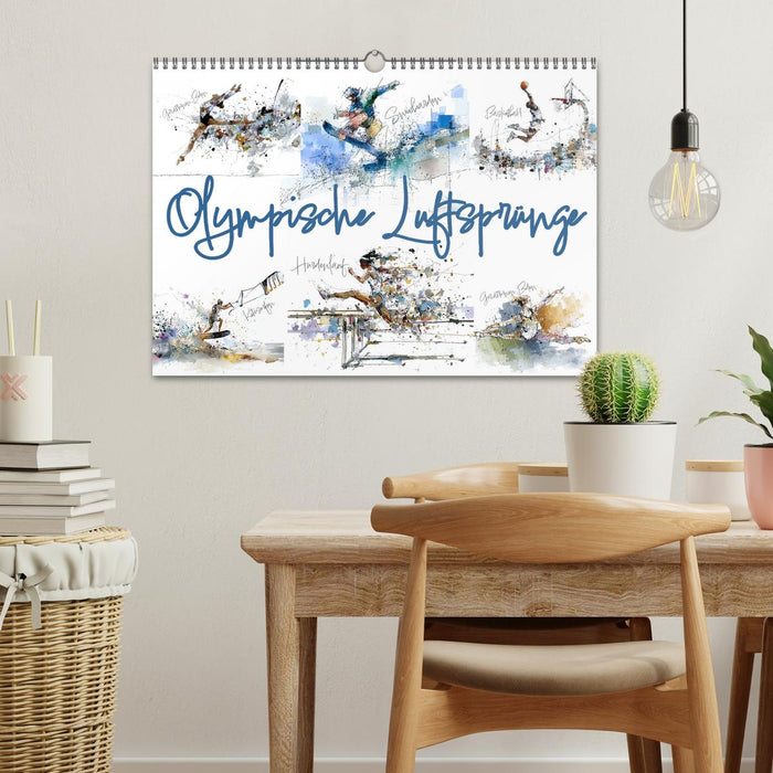 Olympische Luftsprünge (CALVENDO Wandkalender 2026)