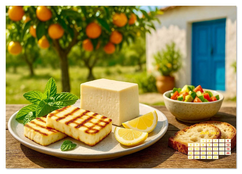 Käse aus aller Welt (CALVENDO Premium Wandkalender 2026)