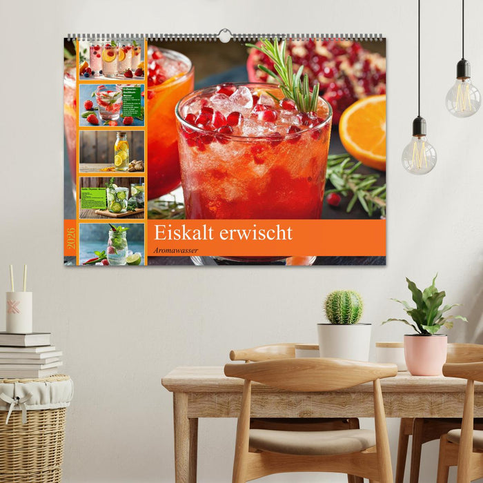 Eiskalt erwischt - Aromawasser (CALVENDO Wandkalender 2026)