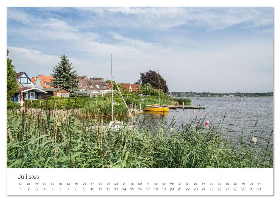 Fischersiedlung Holm an der Schlei (CALVENDO Premium Wandkalender 2026)