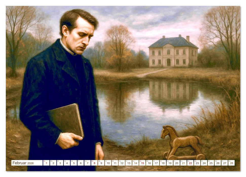 Theodor Storm. Sein Leben, seine Werke (CALVENDO Wandkalender 2026)