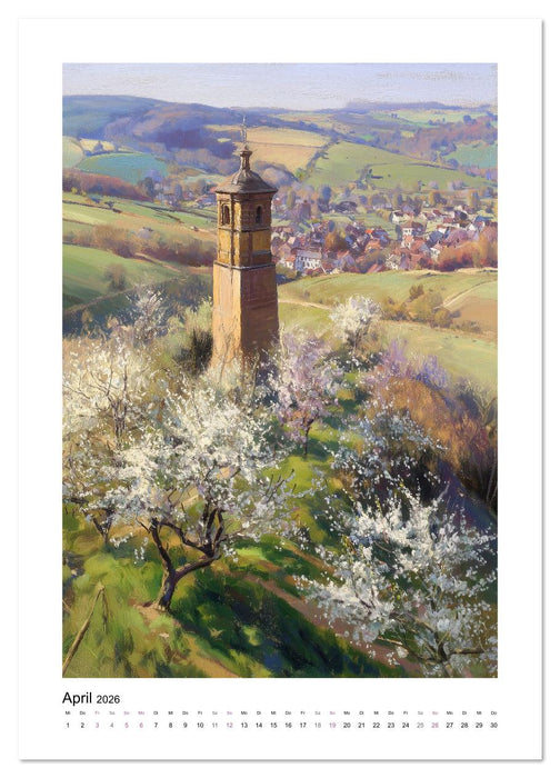 Turm-Romantik (CALVENDO Wandkalender 2026)