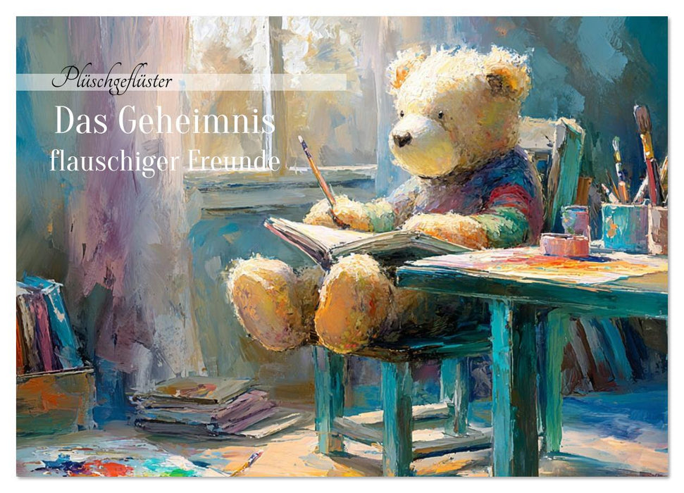 Das geheime Leben flauschiger Freunde (CALVENDO Wandkalender 2026)