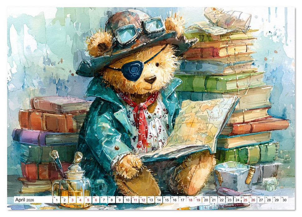 Das geheime Leben flauschiger Freunde (CALVENDO Wandkalender 2026)