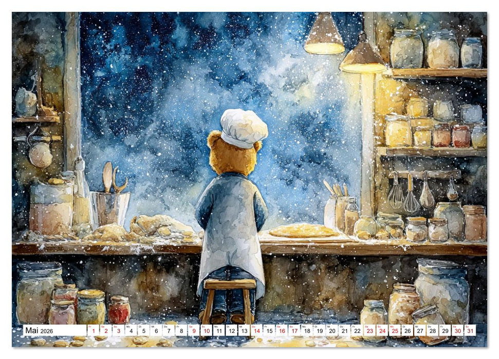 Das geheime Leben flauschiger Freunde (CALVENDO Wandkalender 2026)