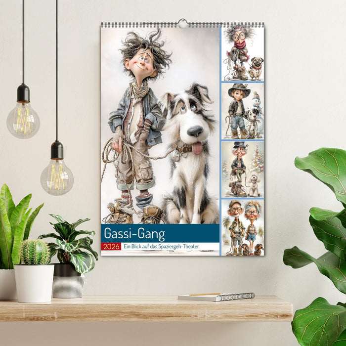 Gassi-Gang (CALVENDO Wandkalender 2026)