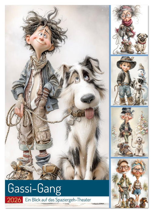 Gassi-Gang (CALVENDO Wandkalender 2026)