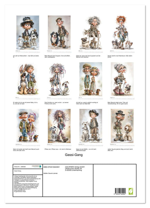 Gassi-Gang (CALVENDO Wandkalender 2026)