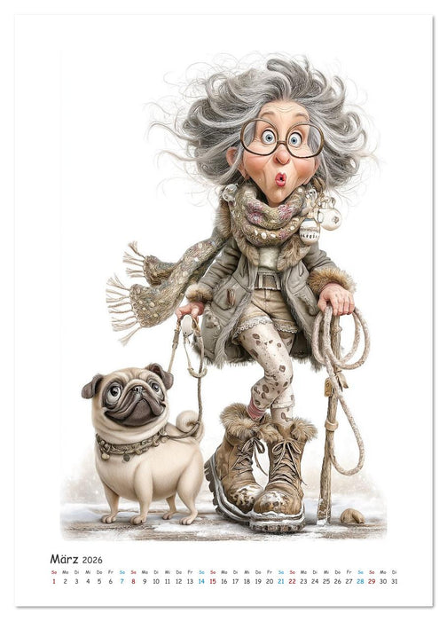 Gassi-Gang (CALVENDO Wandkalender 2026)