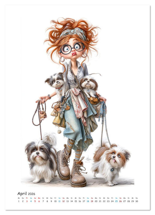 Gassi-Gang (CALVENDO Wandkalender 2026)