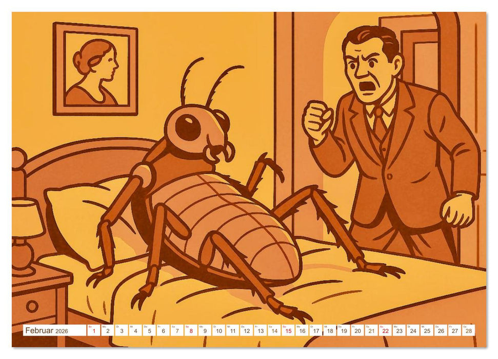 Franz Kafka (CALVENDO Wandkalender 2026)