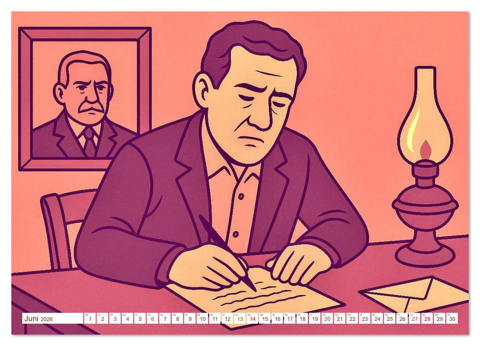 Franz Kafka (CALVENDO Wandkalender 2026)