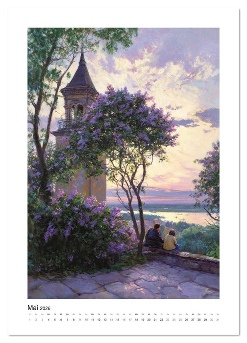 Turm-Romantik (CALVENDO Premium Wandkalender 2026)