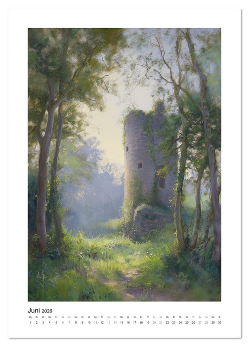 Turm-Romantik (CALVENDO Premium Wandkalender 2026)