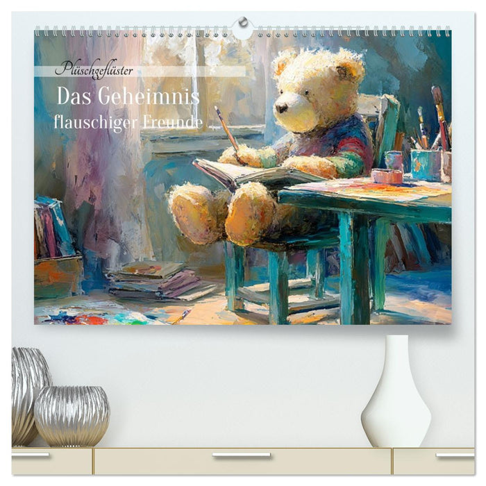 Das geheime Leben flauschiger Freunde (CALVENDO Premium Wandkalender 2026)