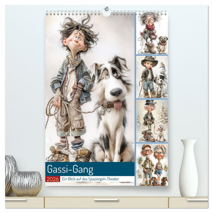 Gassi-Gang (CALVENDO Premium Wandkalender 2026)