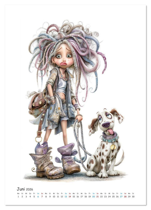Gassi-Gang (CALVENDO Premium Wandkalender 2026)