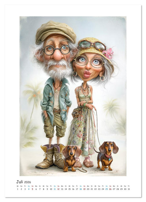 Gassi-Gang (CALVENDO Premium Wandkalender 2026)