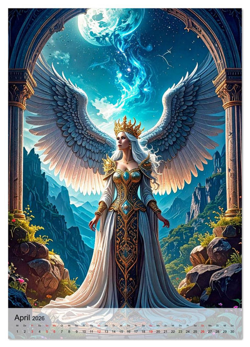 Eine Königin für jeden Monat (CALVENDO Premium Wandkalender 2026)