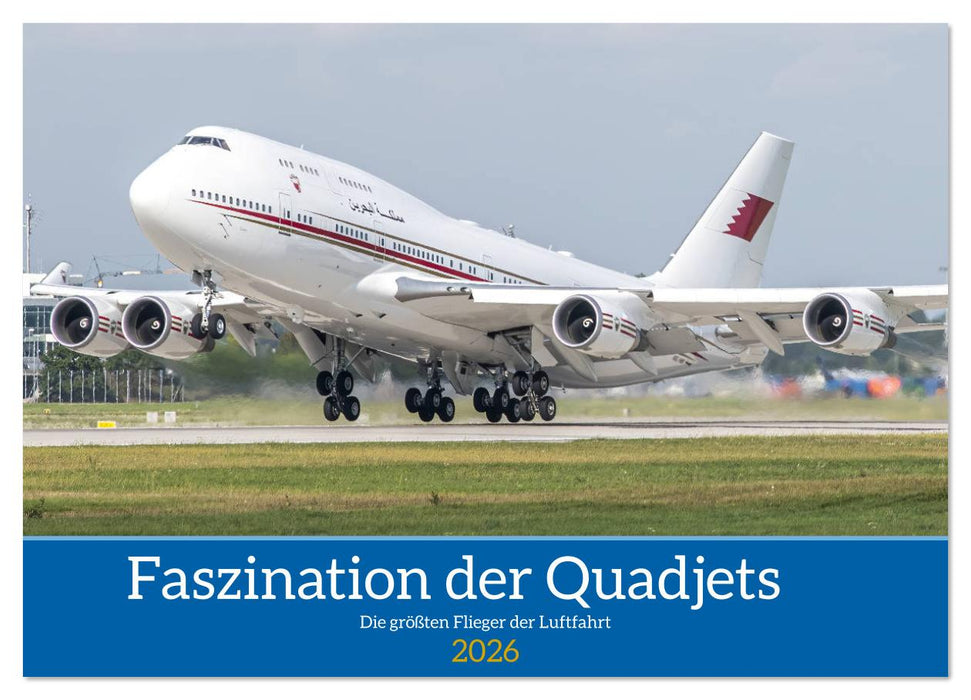 Die Faszination der Quadjets (CALVENDO Wandkalender 2026)