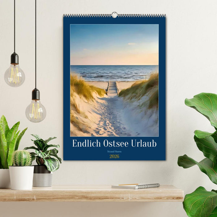 Endlich Ostsee Urlaub (CALVENDO Wandkalender 2026)