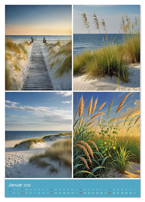 Endlich Ostsee Urlaub (CALVENDO Premium Wandkalender 2026)