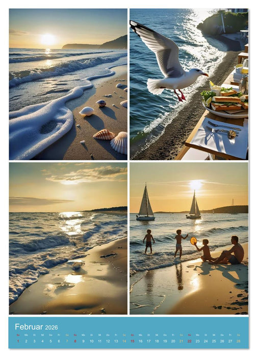 Endlich Ostsee Urlaub (CALVENDO Premium Wandkalender 2026)
