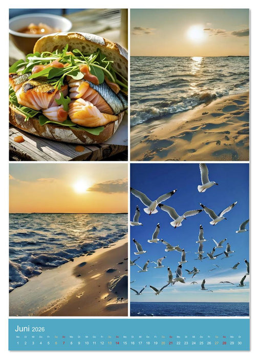 Endlich Ostsee Urlaub (CALVENDO Premium Wandkalender 2026)