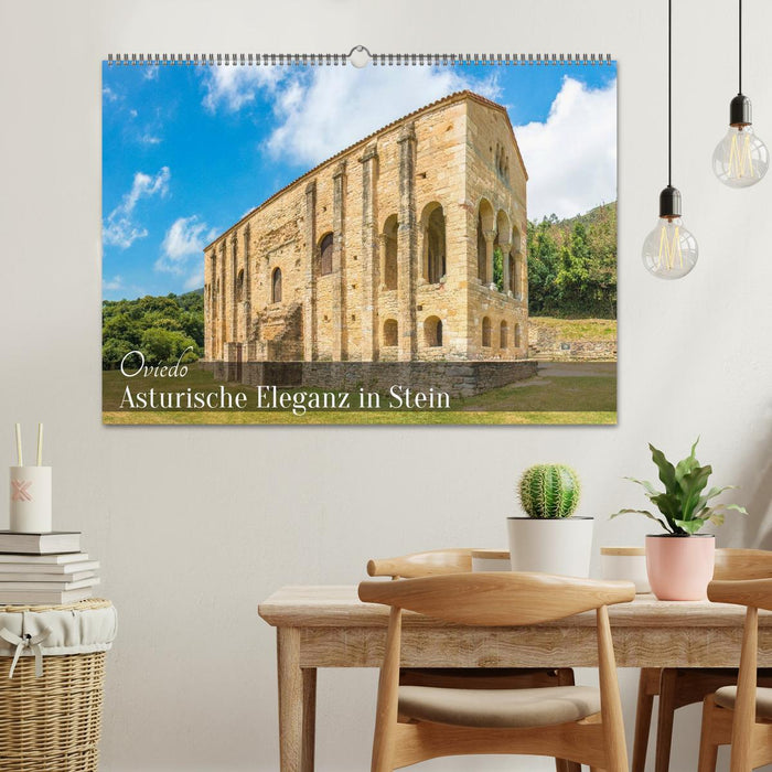 Oviedo - Asturische Eleganz in Stein (CALVENDO Wandkalender 2026)