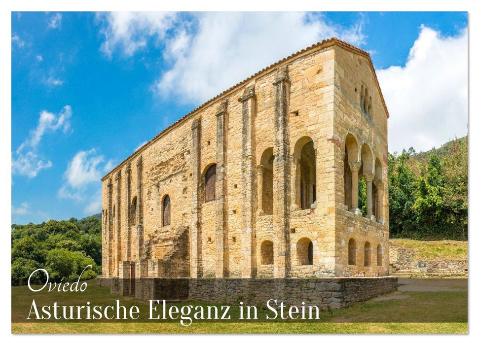 Oviedo - Asturische Eleganz in Stein (CALVENDO Wandkalender 2026)