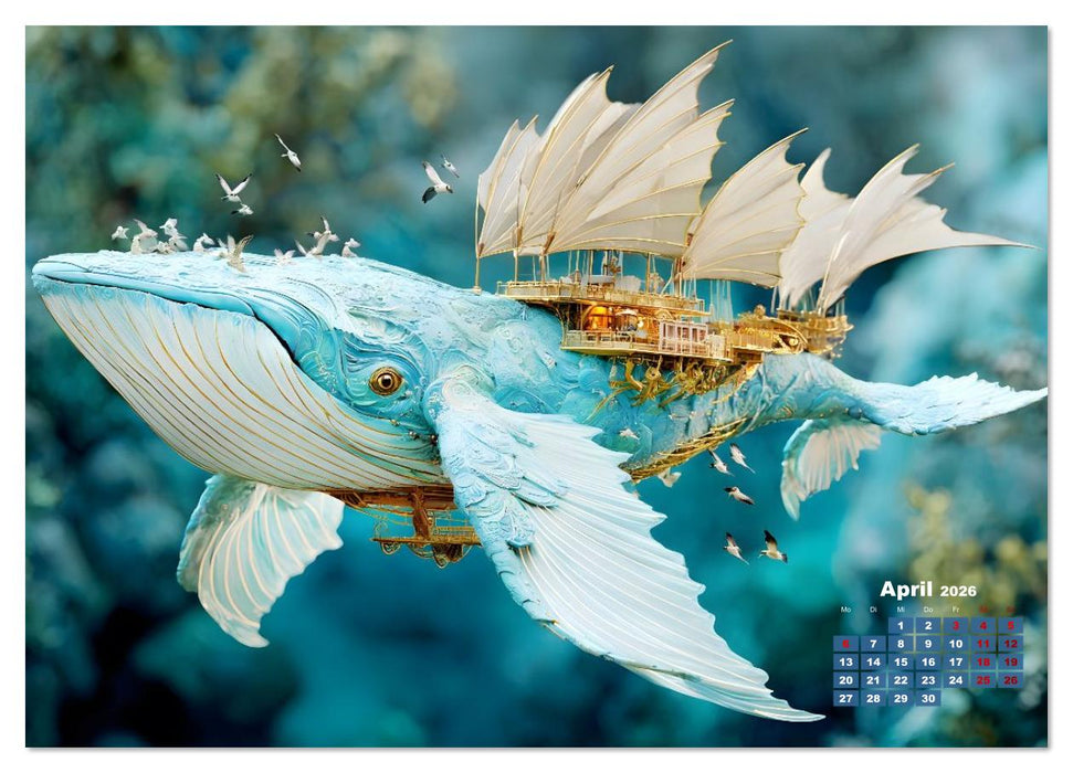 Aerospira (CALVENDO Wandkalender 2026)