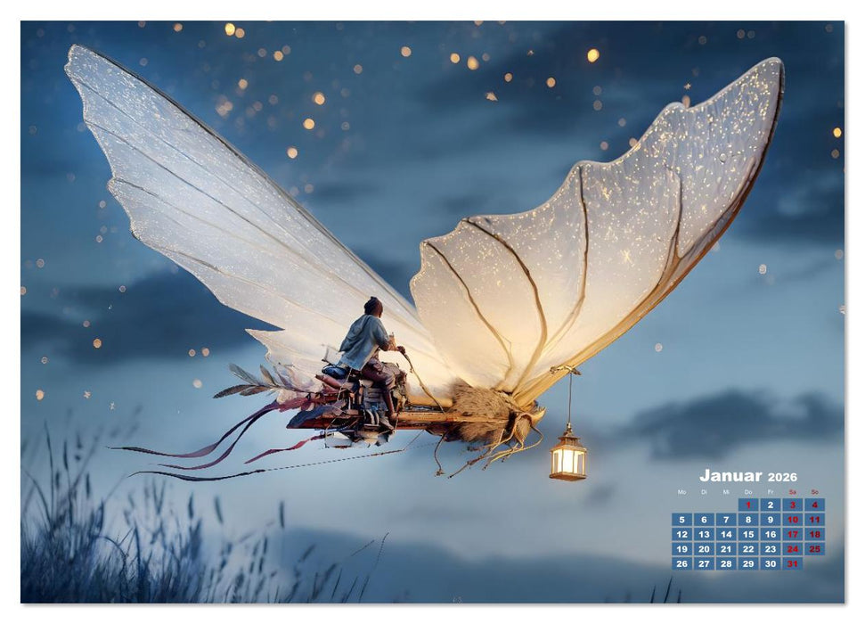 Aerospira (CALVENDO Premium Wandkalender 2026)