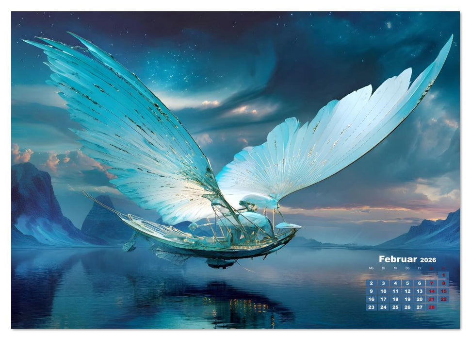 Aerospira (CALVENDO Premium Wandkalender 2026)