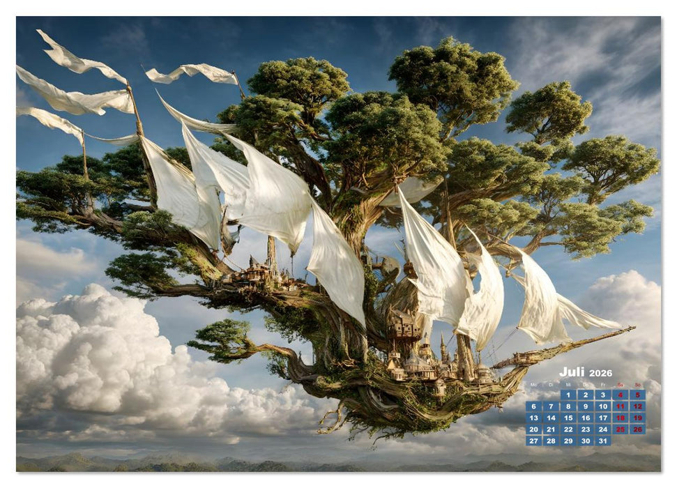 Aerospira (CALVENDO Premium Wandkalender 2026)